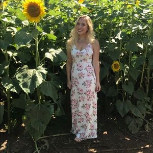 Floral maxi dress